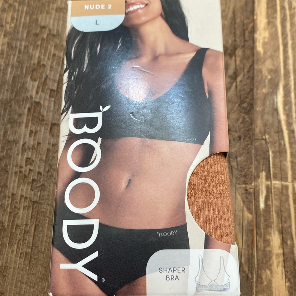 Boody shaper bra large nude2